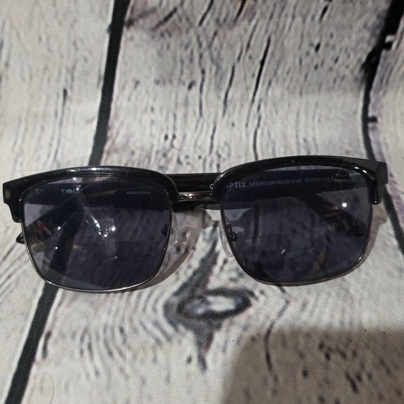 Solara Tortoise Sunglass Readers +2.00 Sunglasses CALOPIX - Picture 2 of 5